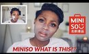 I'M CONFUSED...... TRYING MAKEUP FROM MINISO | DIMMA UMEH