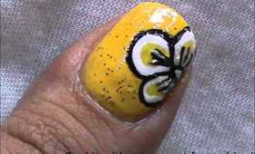 Spring flowers -nail art easy nail Design for Beginners easy nail design home short nails