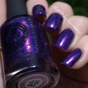 Swatch and review of ILNP Purple Plasma ..
http://www.thepolishedmommy.com/2014/07/ilnp-purple-plasma.html

