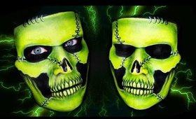 ☠ Beautiful Death: Frankenskull Makeup☠