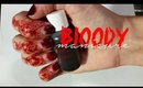 BLOODY MANICURE TUTORIAL | sfx