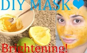 DIY: Skin Brightening Mask (Simple & Inexpensive)