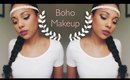 Boho Hair & Makeup Look