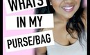 WHATS IN MY BAG/WHATS IN MY PURSE