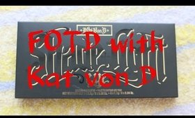 Friday FOTD | Kat von D shade + light eye palette