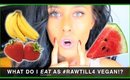 What I Eat In A Day As A #Rawtill4 Vegan (Breakfast, Lunch & Dinner)