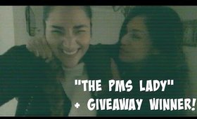 THE PMS LADY + GIVEAWAY WINNER! // VLOGMAS 2015 // Day 13-14
