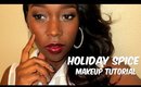 Day 1 | Holiday Spice Makeup tutorial | Holiday look #1