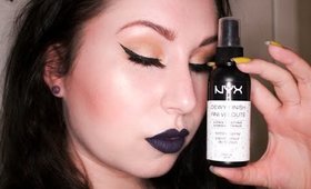 NYX DEWY SETTING SPRAY REVIEW