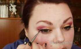 Jessie J Inspired Bright Yellow & Pink Makeup Tutorial