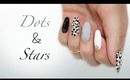 Dots & Stars Nail Art | Bornprettystore Review