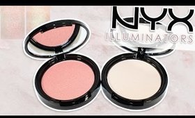Review & Swatches: NYX Illuminators | Drugstore Highlighter + Dupes!
