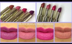 60 Second Review: Milani Moisture Matte Lipstick | Bailey B.