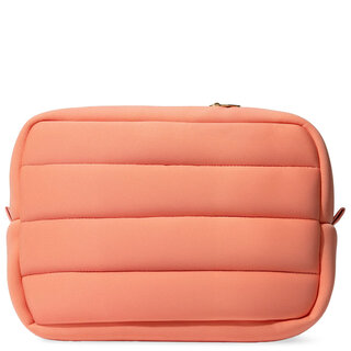 Frasier Sterling Papaya Puffer Pouch