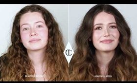 Quick & Easy Makeup Tutorial - Charlotte Tilbury x Ouai Makeover | Charlotte Tilbury
