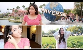 Getting Ready: Theme Park Makeup & Outfits!