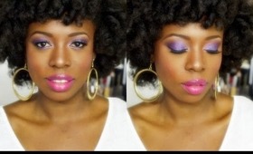 Makeup Tutorial| Sultry Purple with Glitters
