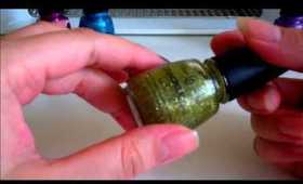 China Glaze Glitter Crackle Polishes - Review & Tutorial