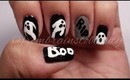 ♥Halloween Nail Tutorial | Ghosts and Ghouls Nail Design♥