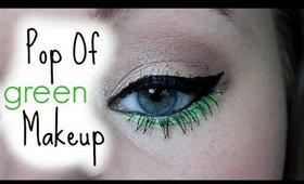 Pop Of Green Makeup Tutorial