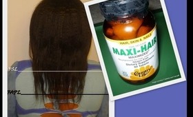 ☺Maxi Hair Growth Challenge Update - Month 2☺