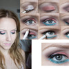 Step By Step salmone and mint make up