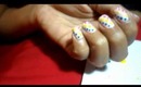 Polkadot nails- Primer tutorial para uñas :D