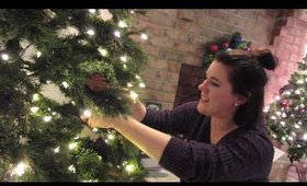 VLOGMAS 2018 ☃️ DAYS 9 & 10: Our Christmas Trees & Organizing My Skin Care Shelf