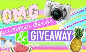 DIY Summer Room Decor & HUGE GIVEAWAY | Paris & Roxy