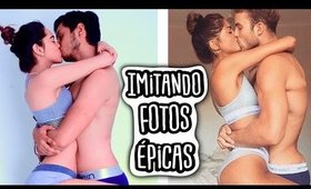 Imitando FOTOS EN PAREJA! ♥ FT Santimaye #Goals #RelationShipGoals  | Kika Nieto