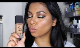 NARS All Day Luminous Weightless Foundation Review/Demo (Tahoe + Cadiz) | MissBeautyAdikt