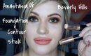 NEW Anastasia of Beverly Hills Foundation Contour Stick Review First Impression with Check Ins