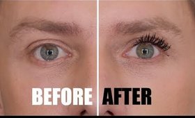 HOW TO GET HUGE LASHES - WHEN YOU DON'T HAVE THEM (NO FALSE LASHES USED) #AD