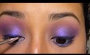 Tutorial: Purple Smokes (using Urban Decay Deluxe palette)