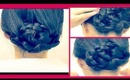 ★ WET HAIR HAIRSTYLES UPDO IN 5 MIN | EASY BRAIDED BUN/CHIGNON ON YOURSELF ON LONG HAIR: Coiffure