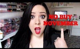 NO BUY NOVEMBER! Are you going to join me?