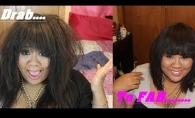 From Drab To Fab - How To Turn Your Old Wig Or Weave Into A Bob Haircut