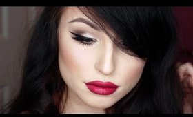 Soft Glam Makeup Tutorial using ANASTASIA "Craft" Liquid Lipstick