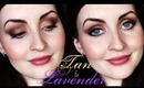 Lavender & Tan Makeup