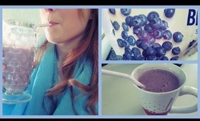 EASY Blueberry Banana Smoothie | Cooking with the Gals!