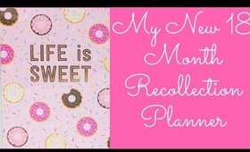 2017 2018 NEW Recollection Planner