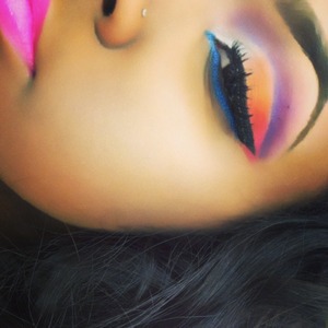 My first cut crease ever lol Check me out on Instagram @50shadesofface @mekoalexus! 