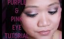 Purple & Pink Eye Tutorial | LearnWithMinette