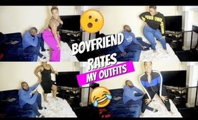 BOYFRIEND RATES MY FASHION NOVA OUTFITS! | FASHION NOVA CURVE PLUS SIZE