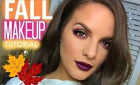 Bold & Fun FALL MAKEUP TUTORIAL! | Casey Holmes