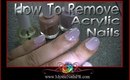 How to Remove Gooy Melted Acrylic Nails :::..☆  Jennifer Perez of Mystic Nails