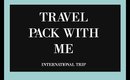 TRAVEL PACK WITH ME