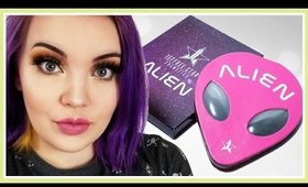 👽 JEFFREE STAR ALIEN PALETTE | EASY MAKEUP TUTORIAL