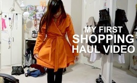 My First Shopping Haul Video!