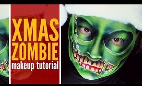 Christmas Zombie Makeup Tutorial